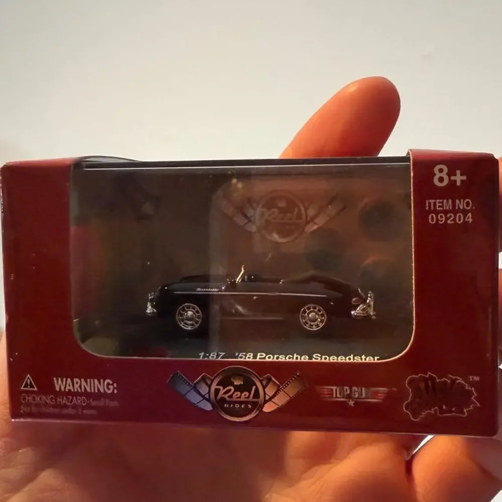 Malibu International Reel Rides Top Gun '58 Porsche Speedster 1:87 NEW